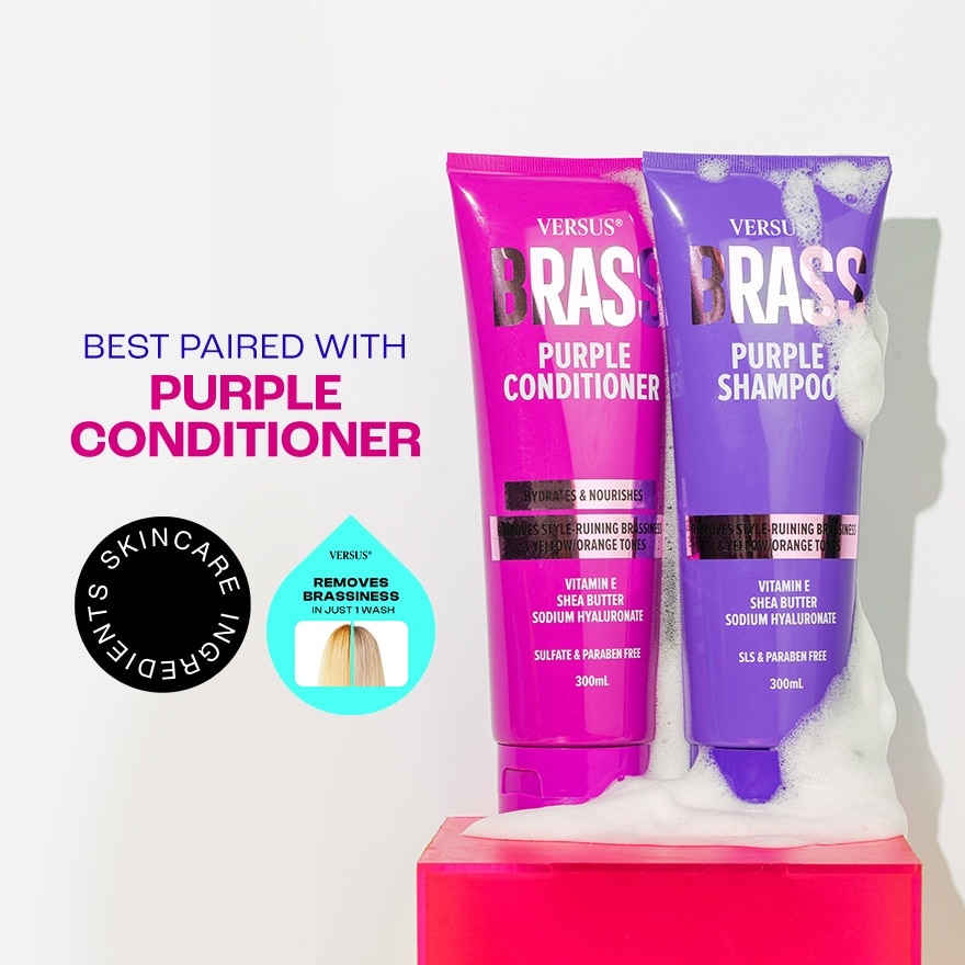 VERSUS Brass Purple Shampoo 300ml