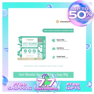 VITANATURE VITANATURE Anti-Blemish Soap 80g With Soap Pouch