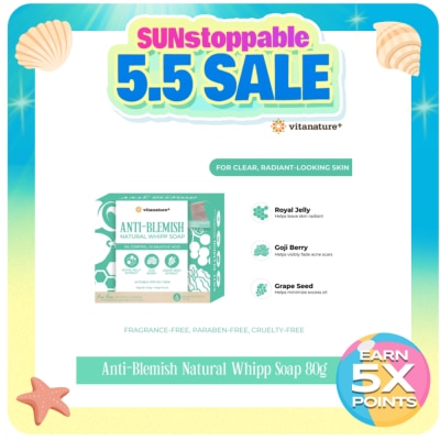 VITANATURE - VITANATURE Anti-Blemish Soap 80g With Soap Pouch