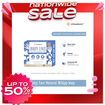 VITANATURE VITANATURE Baby Face Soap 80g With Soap Pouch