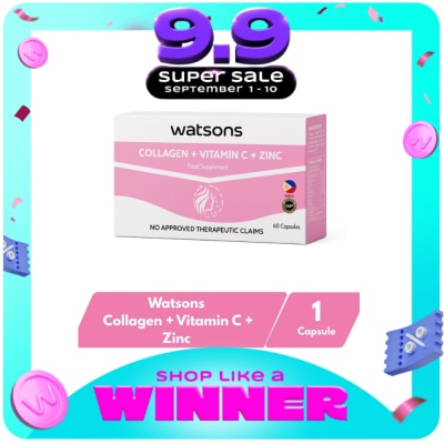 WATSONS GENERICS - WATSONS GENERICS Collagen + Vitamin C + Zinc 1 350mg (Sold Per Piece) image