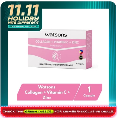 WATSONS GENERICS WATSONS GENERICS Collagen + Vitamin C + Zinc 1 350mg (Sold Per Piece) image