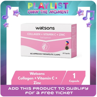 WATSONS GENERICS - WATSONS GENERICS Collagen + Vitamin C + Zinc 1 350mg (Sold Per Piece)