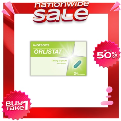 WATSONS GENERICS Orlistat 120mg 1 Capsule