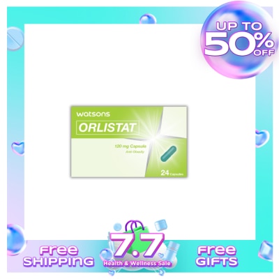 WATSONS GENERICS Orlistat 120mg 1 Capsule