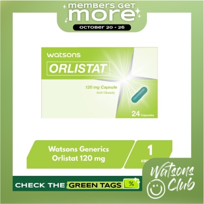 WATSONS GENERICS WATSONS GENERICS Orlistat 120mg Sold Per Piece image