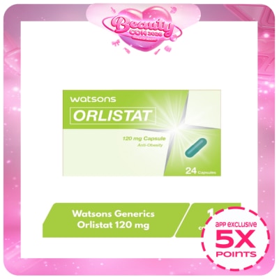 WATSONS GENERICS - WATSONS GENERICS Orlistat 120mg Sold Per Piece