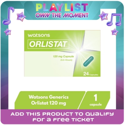 WATSONS GENERICS - WATSONS GENERICS Orlistat 120mg Sold Per Piece
