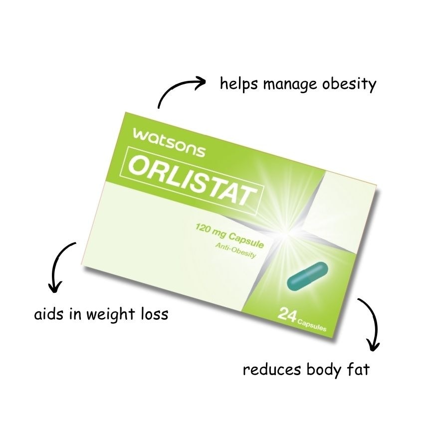 WATSONS GENERICS Orlistat 120mg Sold Per Piece
