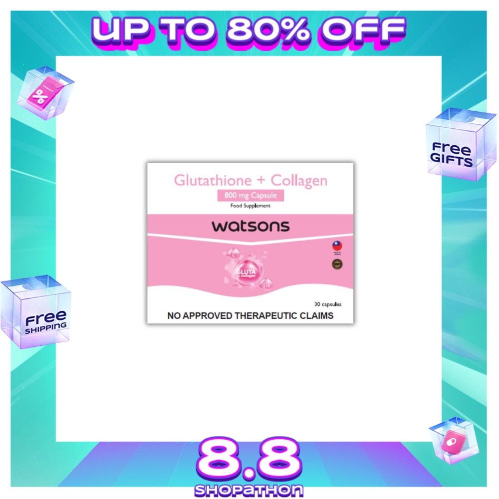 Glutathione + Collagen 800mg 1 Capsule