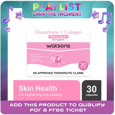 WATSONS GENERICS - WATSONS GENERICS Glutathione + Collagen 800mg Sold Per Piece