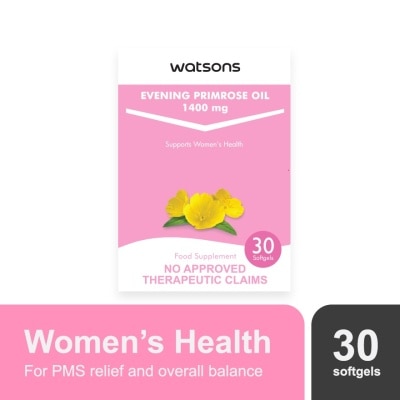 WATSONS GENERICS WATSONS GENERICS Evening Primrose Oil Softgel Capsule 1400mg Sold Per Piece