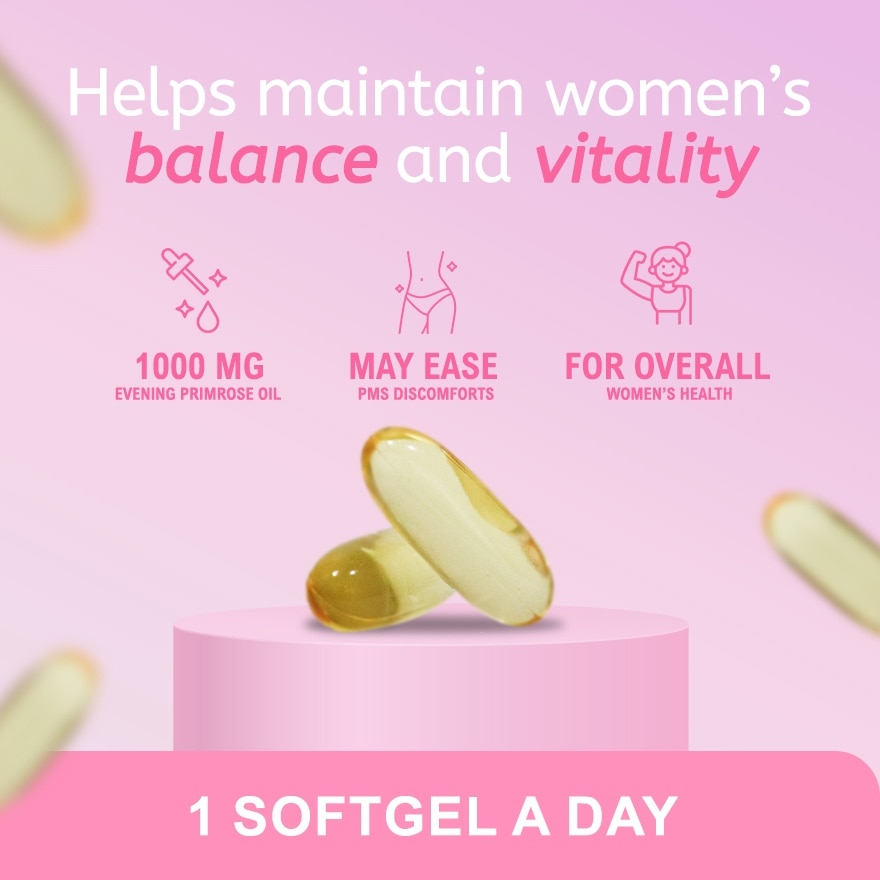 WATSONS GENERICS Evening Primrose Oil Softgel Capsule 1400mg Sold Per Piece