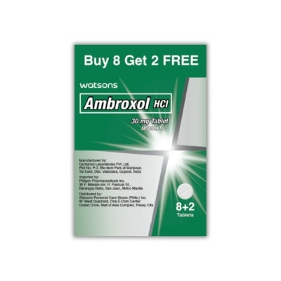 WATSONS WATSONS Ambroxol Buy 8+2 Capsules 30mg