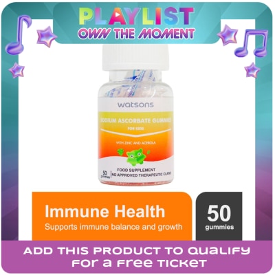WATSONS GENERICS - WATSONS GENERICS Sodium Ascorbate Gummies with Zinc and Acerola for Kids (Expiry: Jan. 2027)