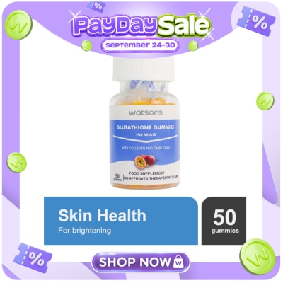 WATSONS GENERICS WATSONS GENERICS Glutathione Gummies with Collagen and Camu Camu for Adults (Expiry: Jan. 2027) image