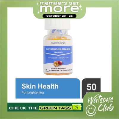 WATSONS GENERICS WATSONS GENERICS Glutathione Gummies with Collagen and Camu Camu for Adults image