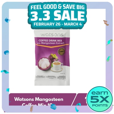 WATSONS GENERICS Mangosteen Coffee Mix 10g 1 Sachet