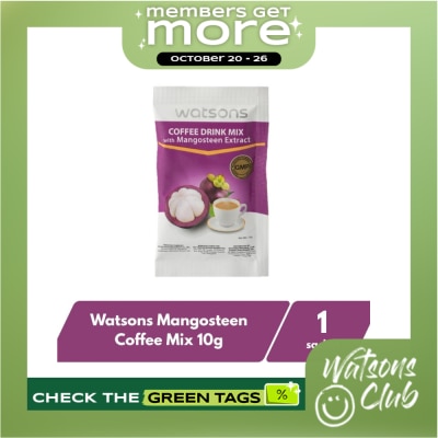 WATSONS GENERICS Mangosteen Coffee Mix 10g 1 Sachet image