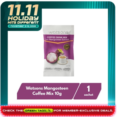 WATSONS GENERICS Mangosteen Coffee Mix 10g 1 Sachet image