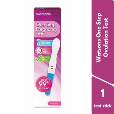 WATSONS Watsons One Step Pregnancy Test Stick 1S