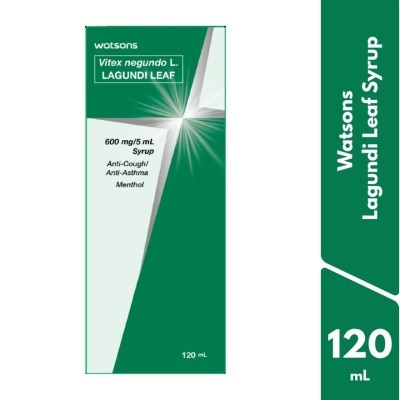 WATSONS GENERICS - WATSONS LAGUNDI SYRUP 600MG X 120ML