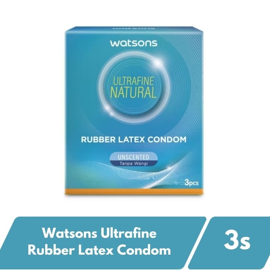 WATSONS Ultrafine Natural Rubber Latex Condom