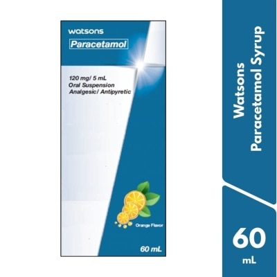 WATSONS GENERICS - WATSONS Paracetamol Oral Suspension 60ml