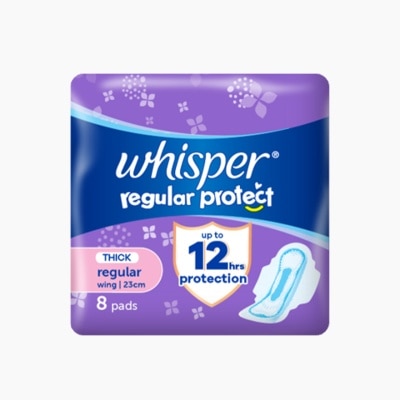 WHISPER WHISPER Regular Protect with Wings 8s