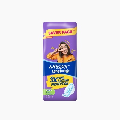 WHISPER WHISPER Long Protect with Wings 16s
